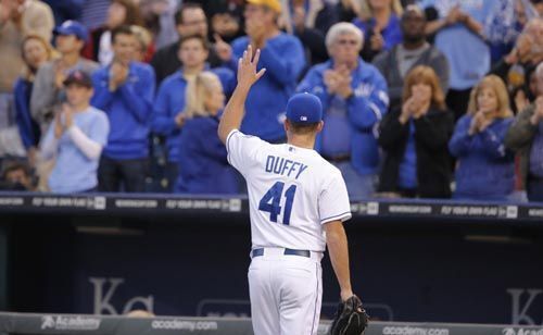 Danny Duffy nearly perfect